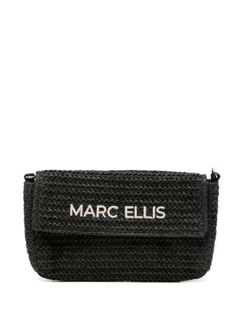 Marc Ellis bolsa crossbody con logo en relieve