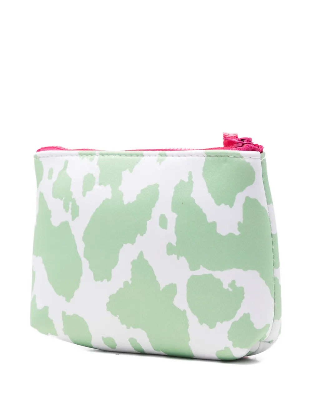 Marc Ellis Buby Pouch clutch met logoprint Groen