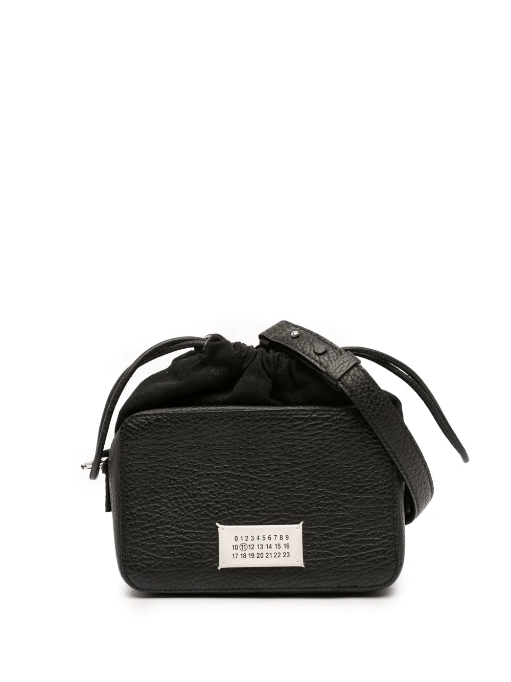 Maison Martin Margiela Pre-Owned 2000-2026 Mini Grained Calfskin 5AC Camera Bag crossbody bag - Nero
