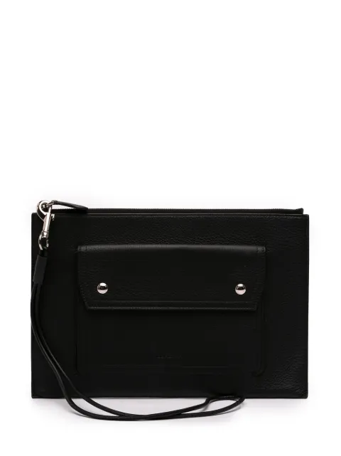 Burberry Pre-Owned 2018-2023 Leather Oscar Zip Pouch clutch bag