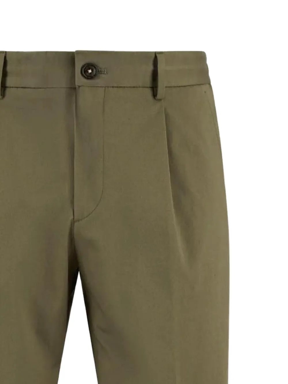 Barbour Bellamy geplooide broek Groen