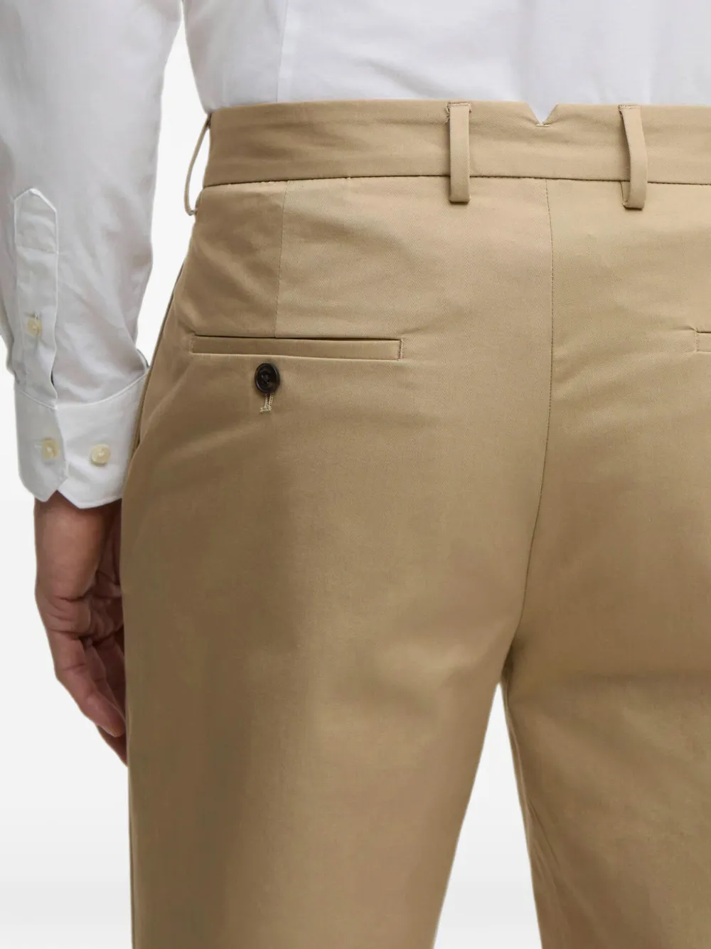 Barbour Bellamy straight broek Beige