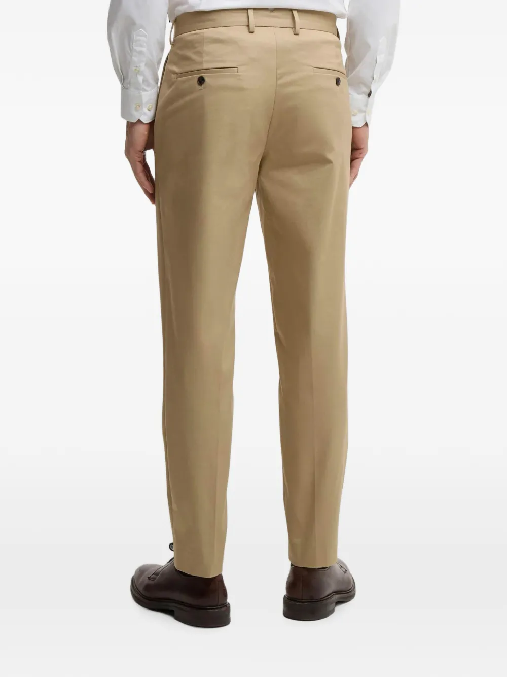 Barbour Bellamy straight broek Beige