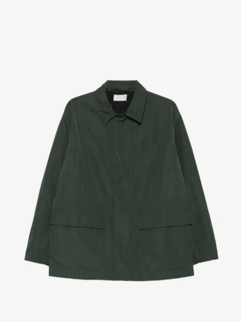 The Row Frank drawstring-waist flap-pocket jacket