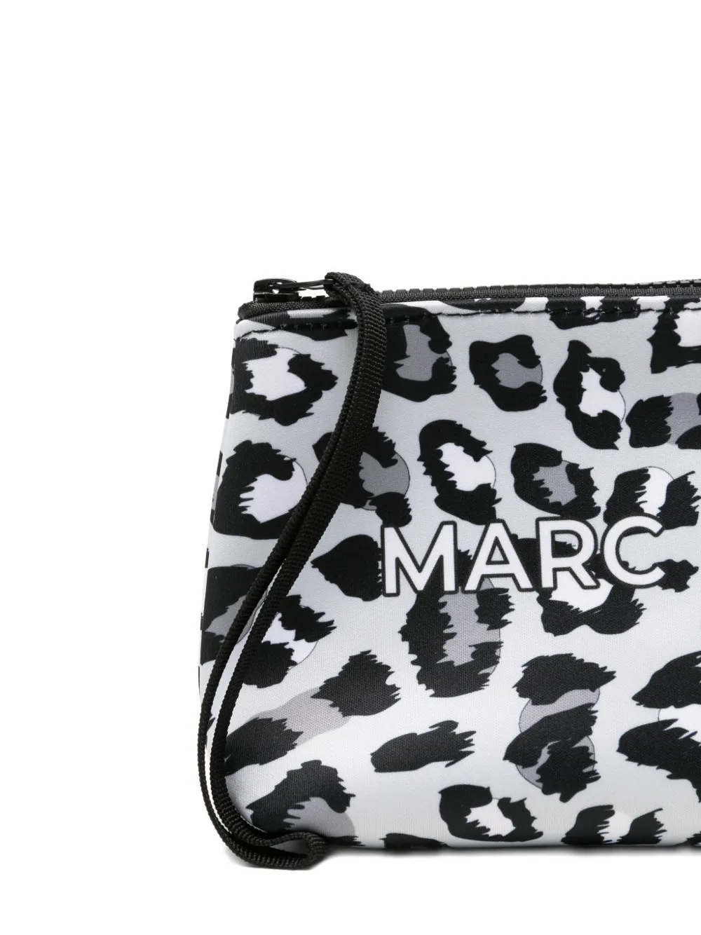 Marc Ellis Buby clutch met luipaardprint Wit