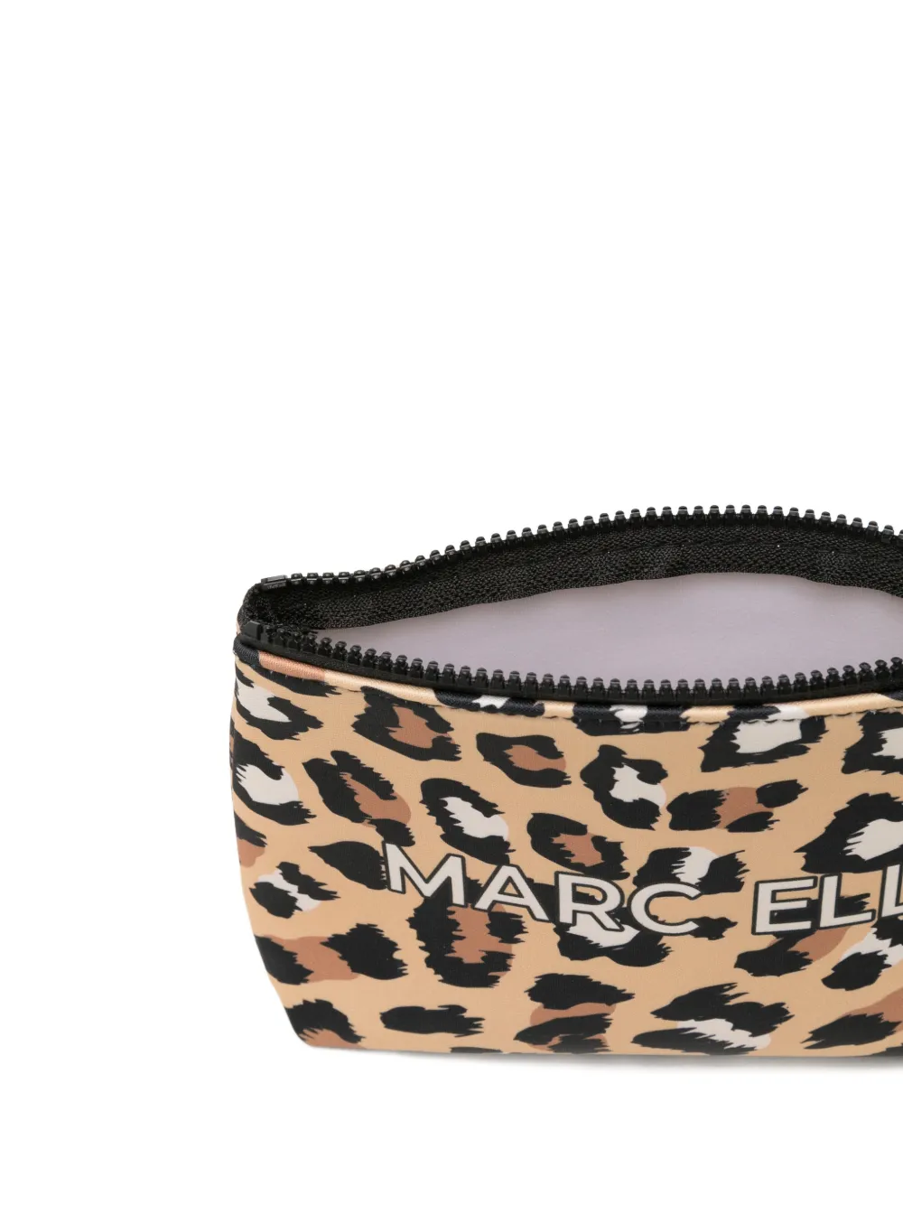 Marc Ellis Buby clutch met luipaardprint Beige