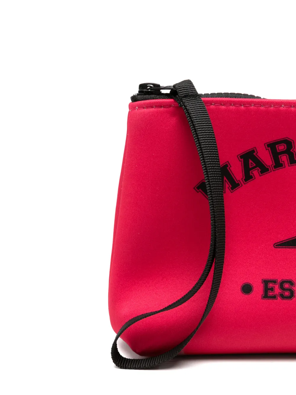 Marc Ellis Buby clutch met logoprint Roze