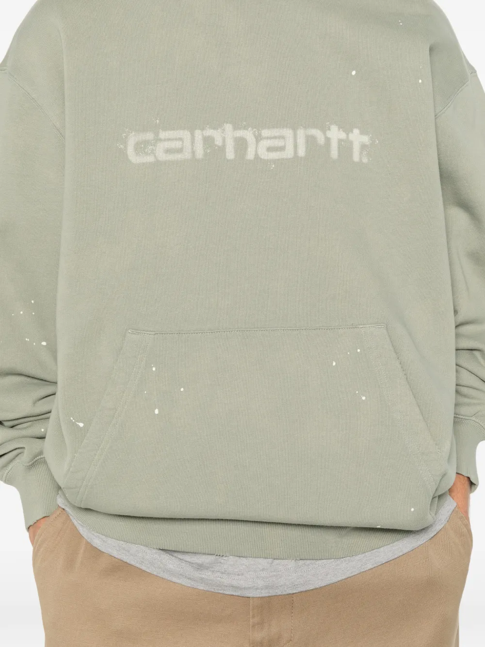 Carhartt WIP Painter sweater met logo-print Groen