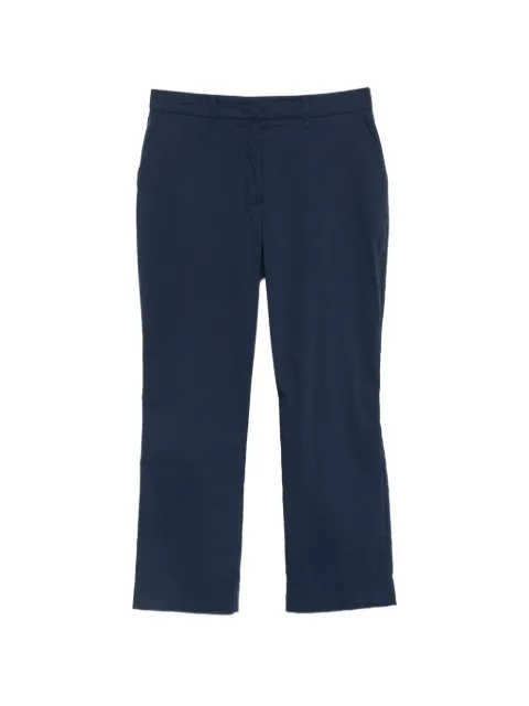 bomboogie Calça cropped com fechamento oculto