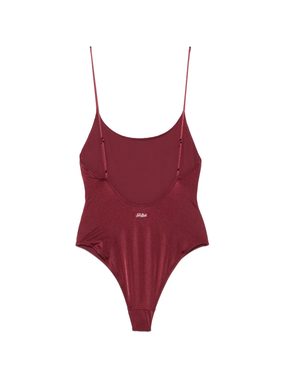 MC2 Saint Barth Cecille badpak met glitter luipaardprint Rood