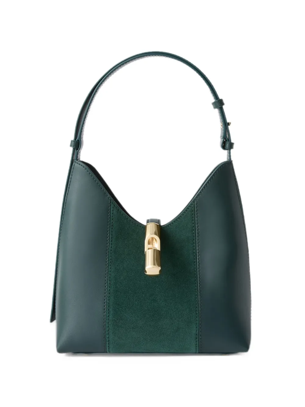 Furla Goccia S schoudertas Groen