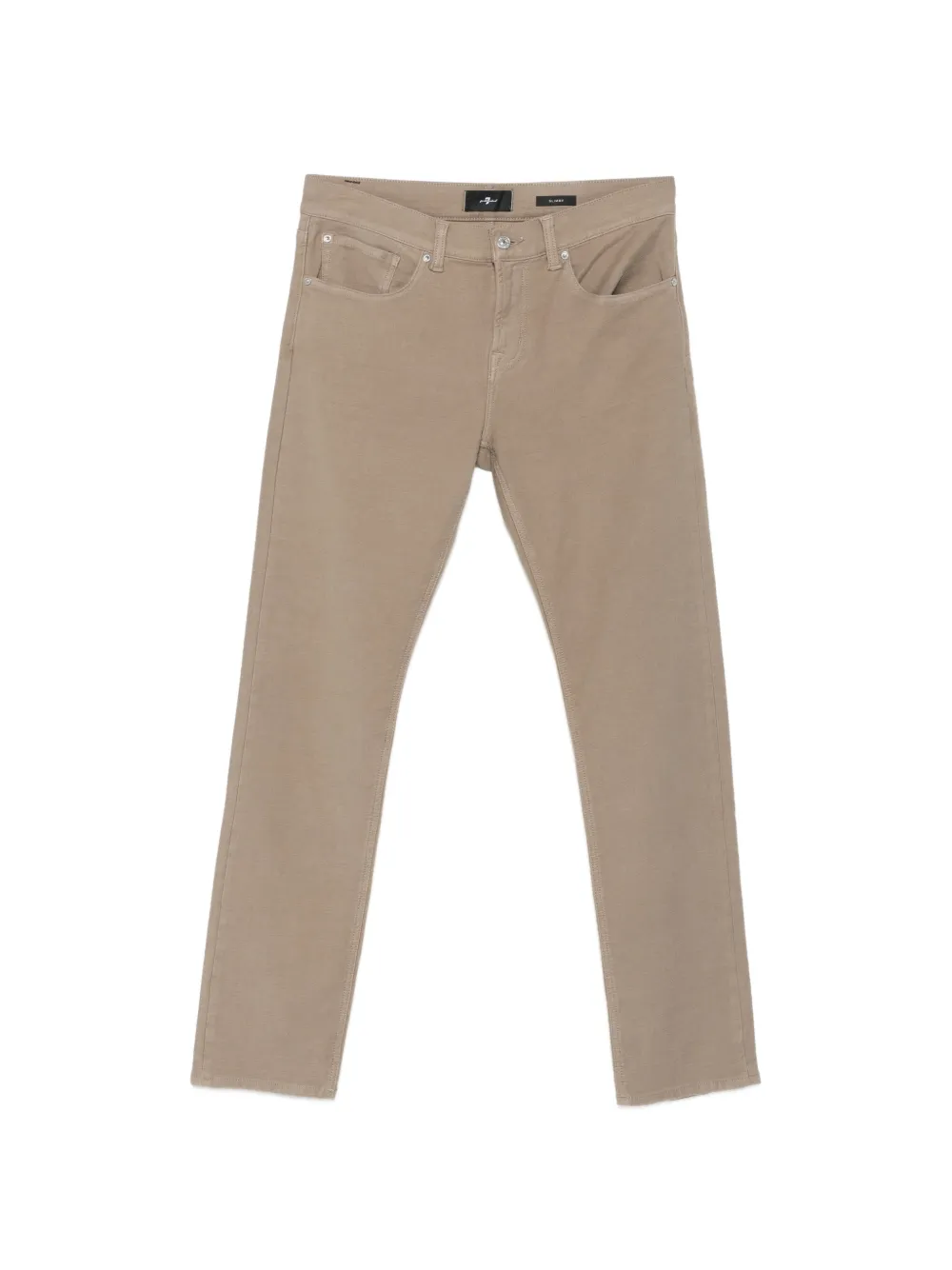 7 For All Mankind Rawhide logo-patch jeans - Verde