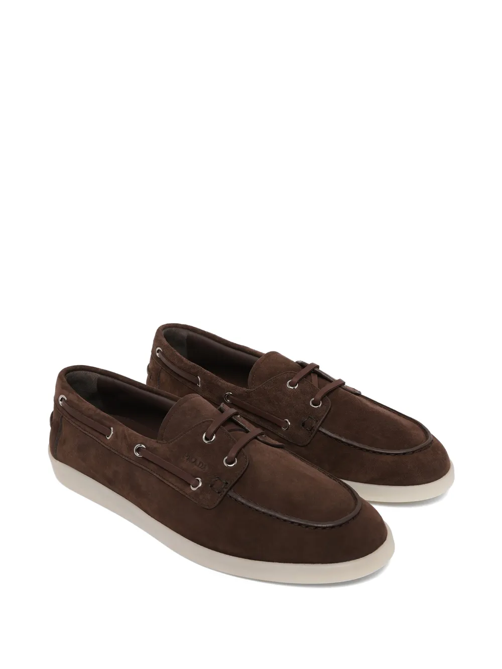 Prada lace-up boat shoes Bruin