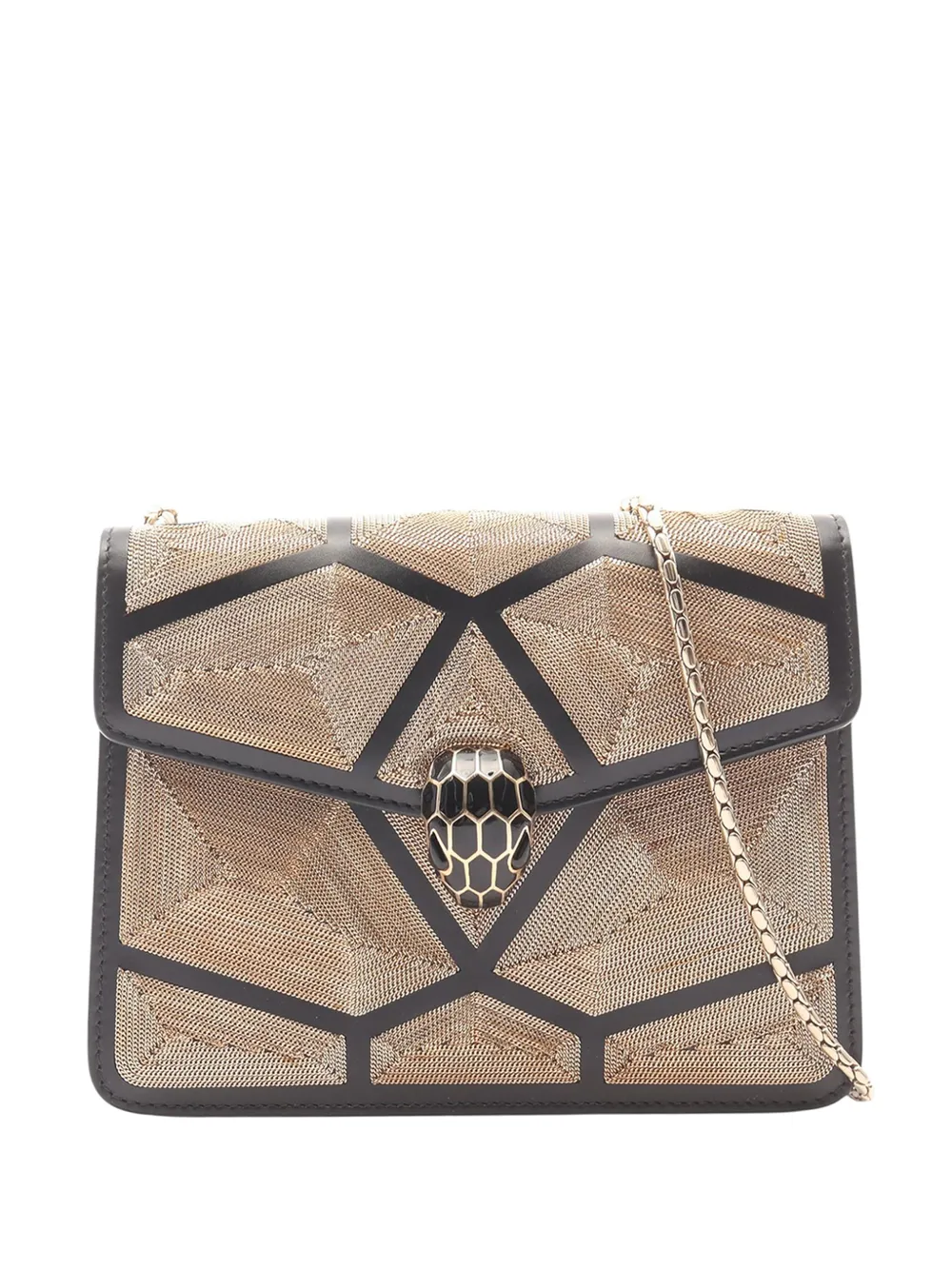 Bvlgari Pre-Owned 2010-2026 Leather Serpenti Forever Million Chain Bag shoulder bag - Nero