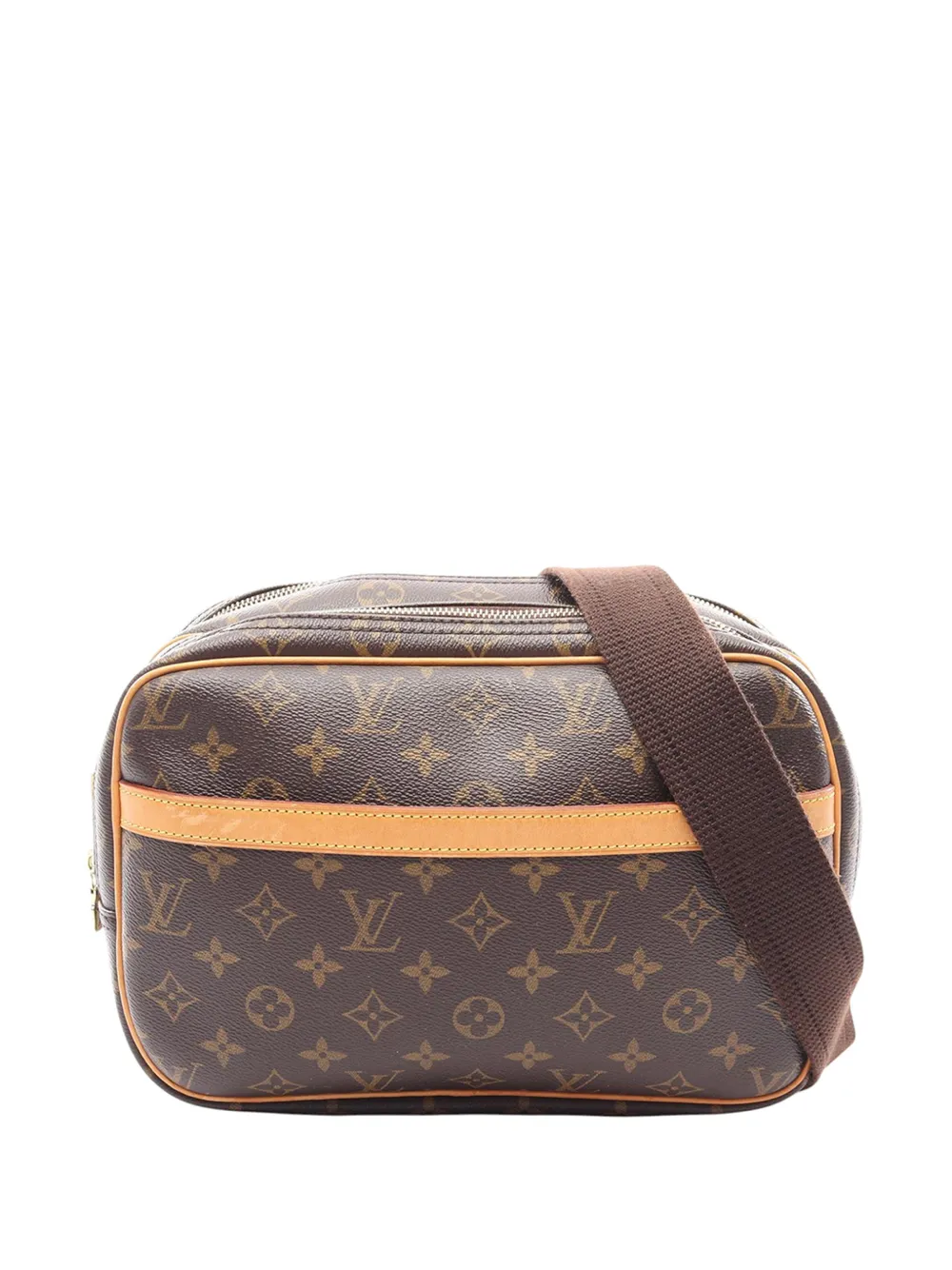 Louis Vuitton Pre-Owned 2002 Monogram Reporter PM crossbody bag - Marrone