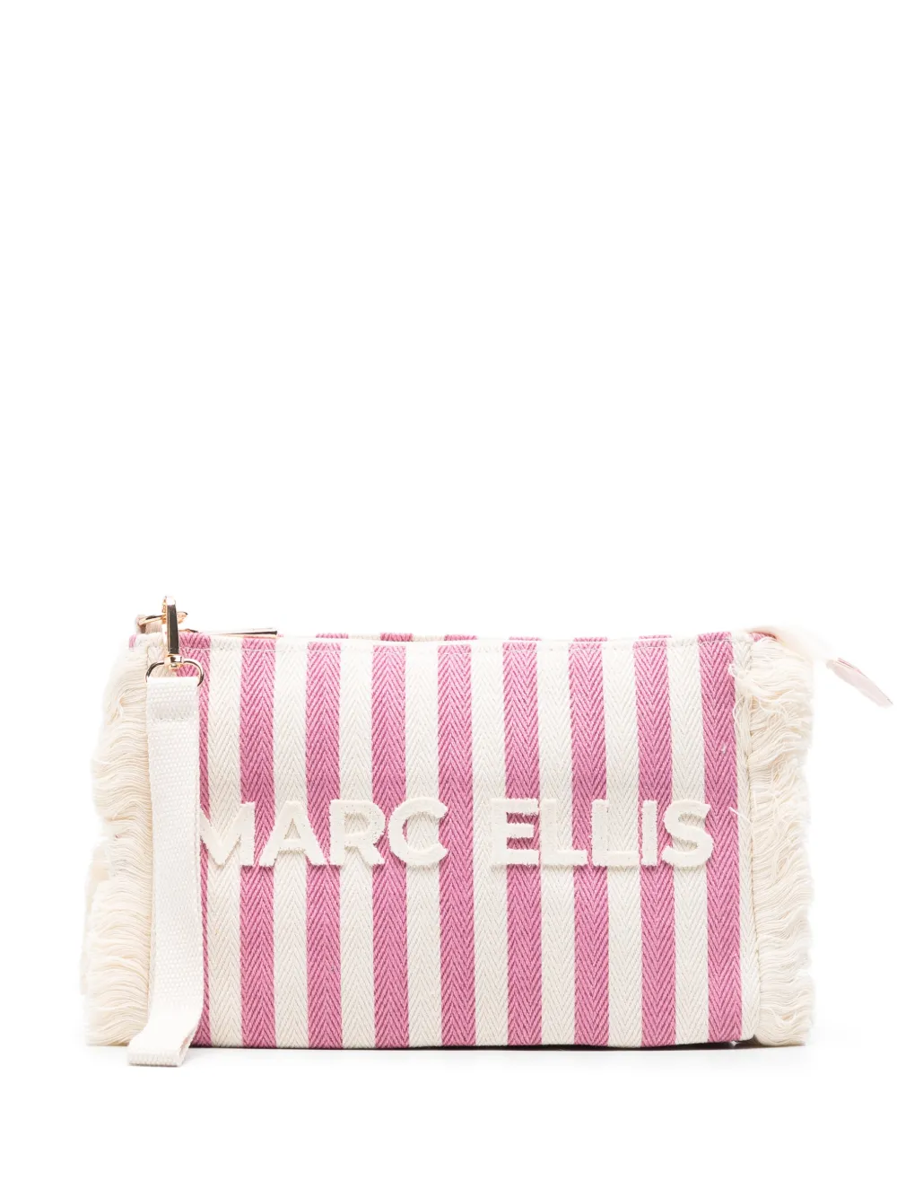 Marc Ellis Clutch Buby S. Joan a righe - Rosa