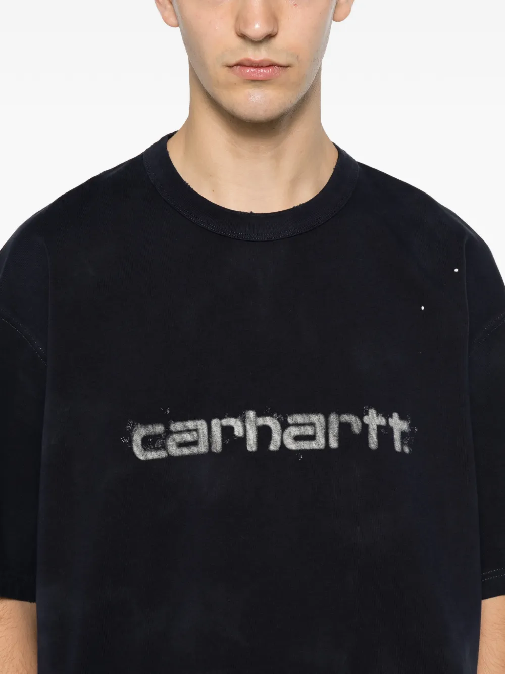 Carhartt WIP S S Painter T-shirt met logoprint Blauw