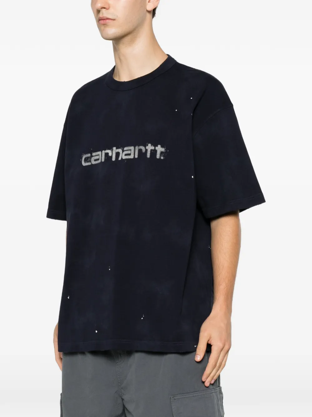 Carhartt WIP S S Painter T-shirt met logoprint Blauw