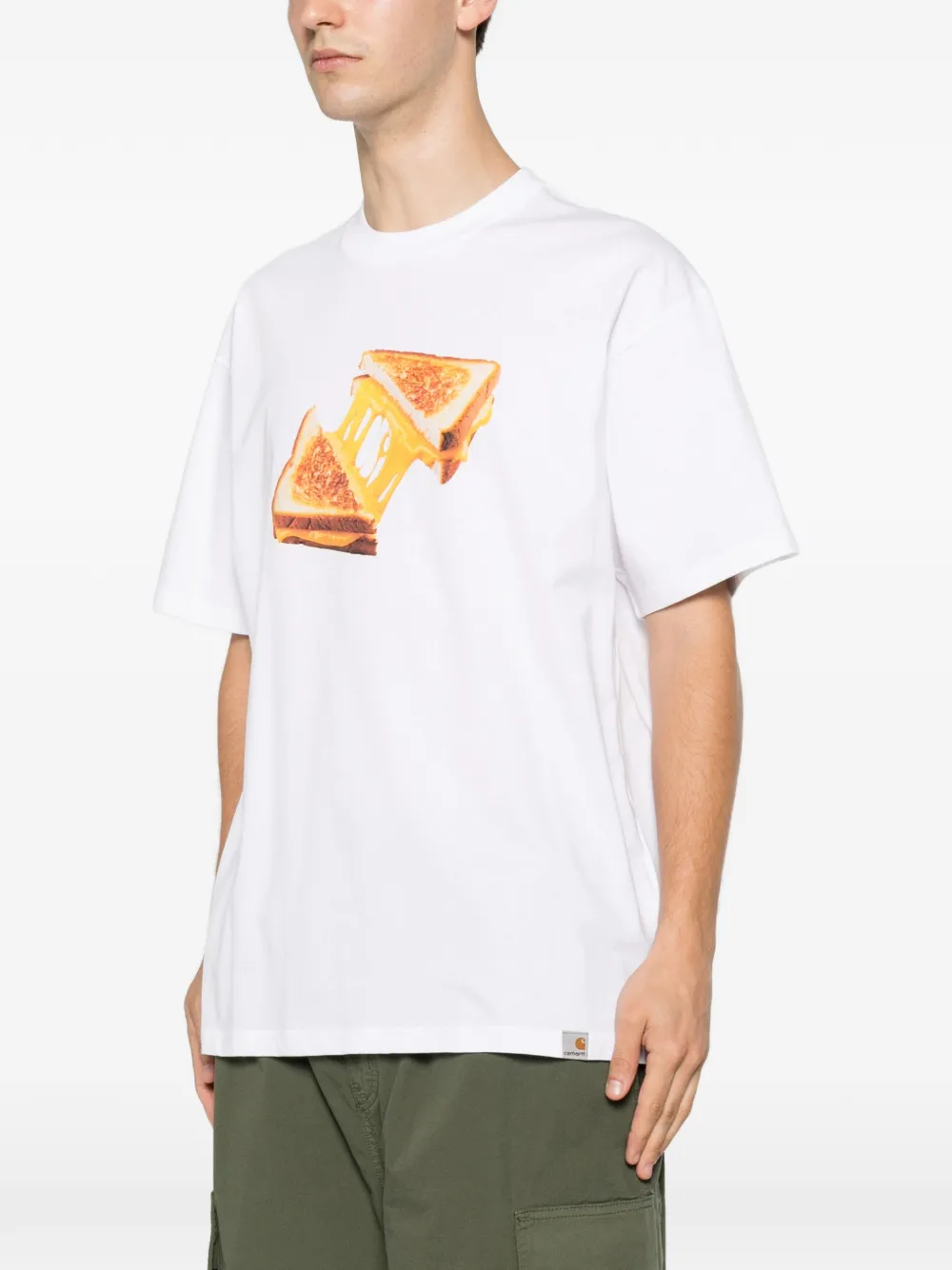 Carhartt WIP T-shirt met Cheese Toast-print Groen
