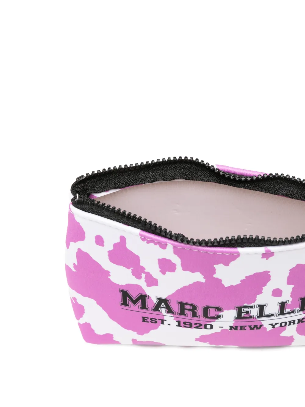 Marc Ellis Buby clutch met logoprint Roze