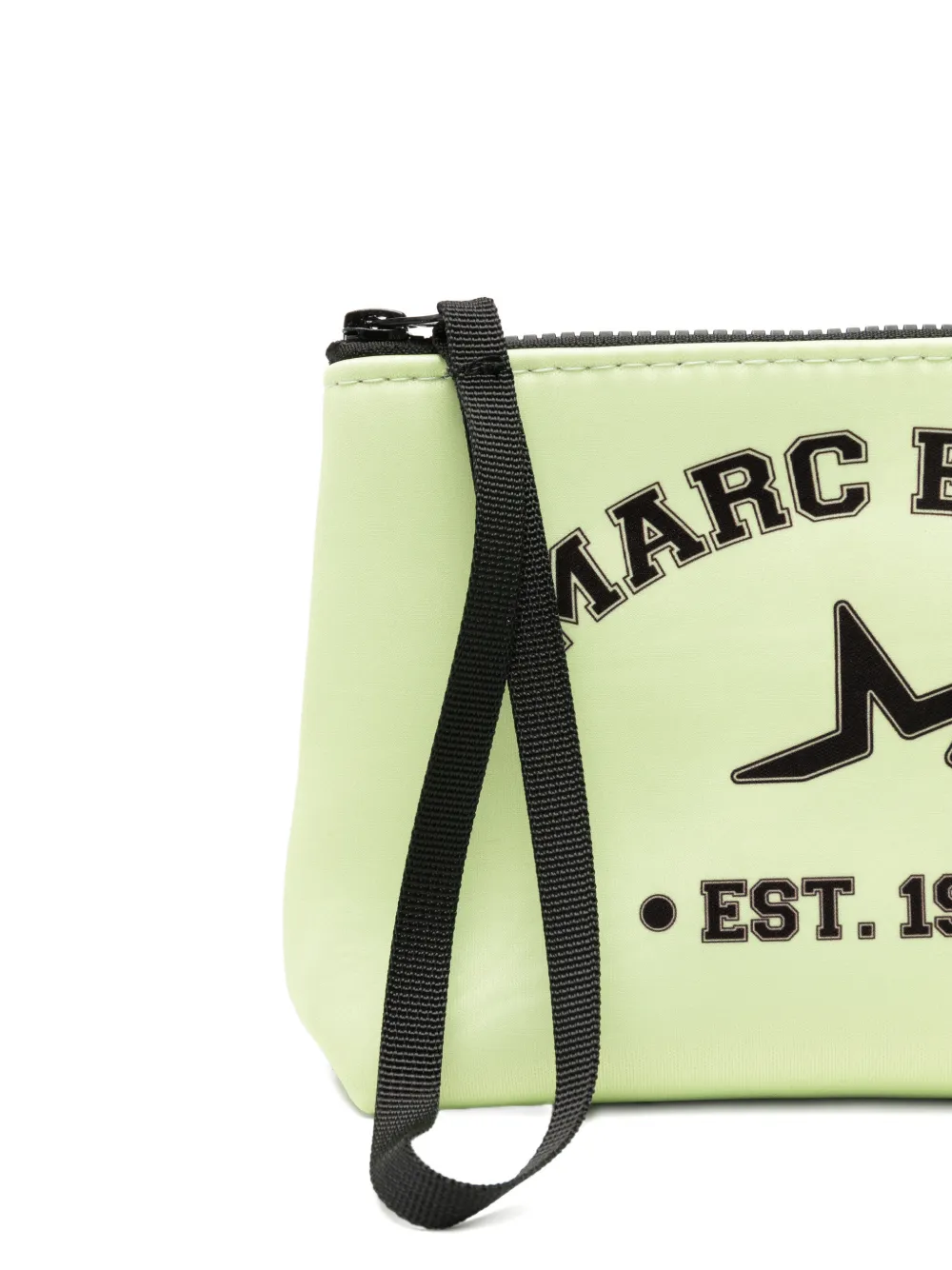 Marc Ellis Buby clutch met logoprint Geel