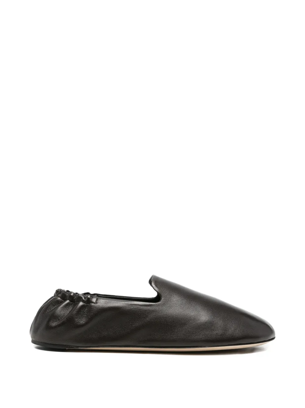 The Row Casa Slipper mit elastischem Absatz - Braun