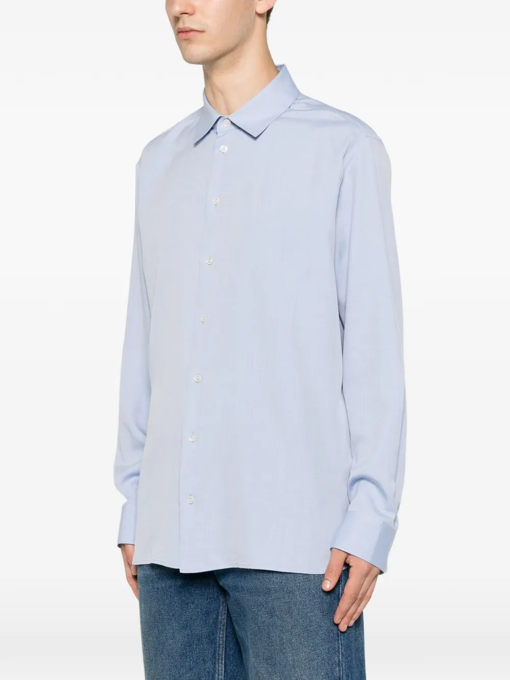  The Row Camisa Paxon Con Botones - Azul 