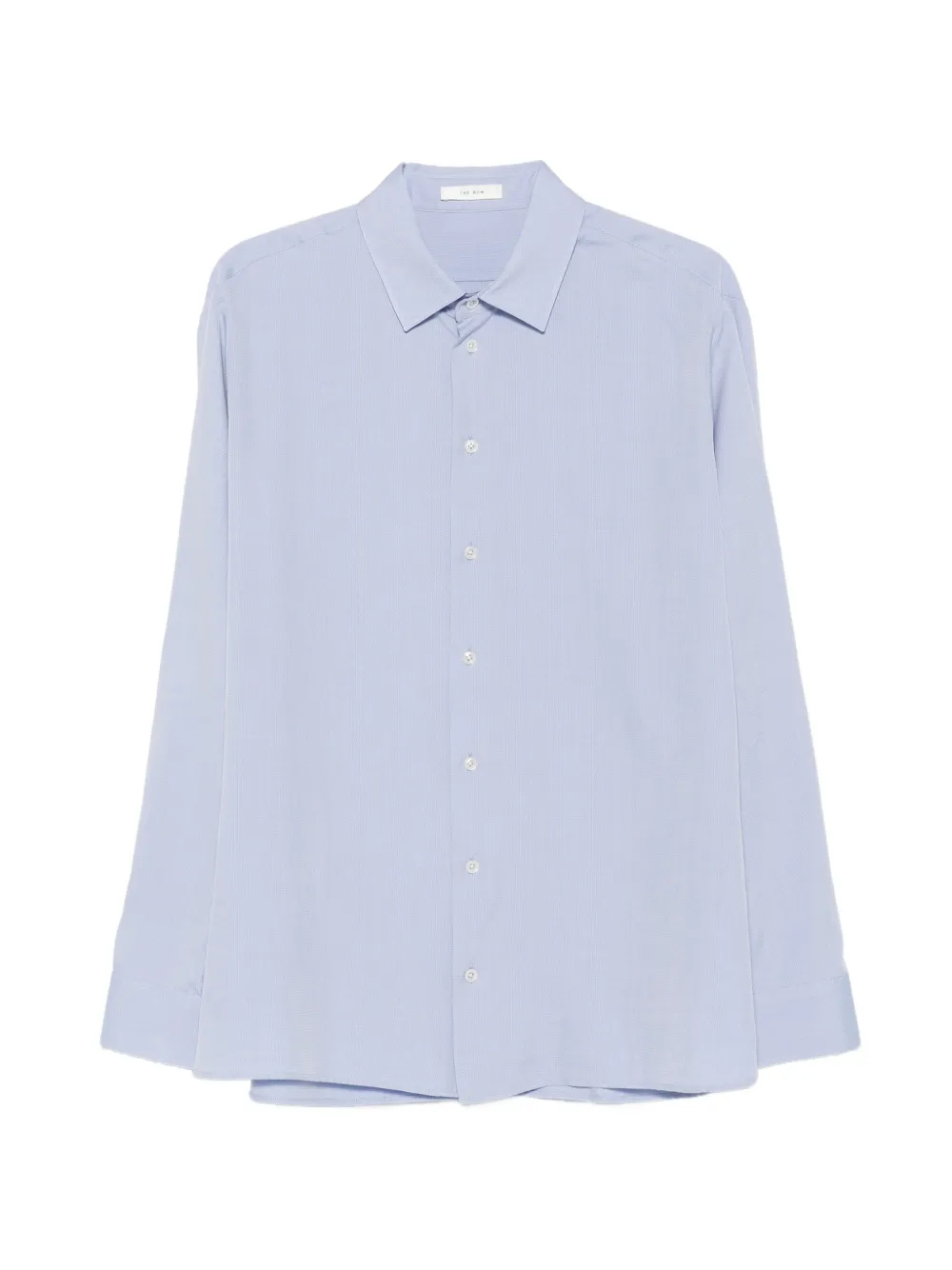 The Row Paxon long-sleeve button-up shirt - Blue