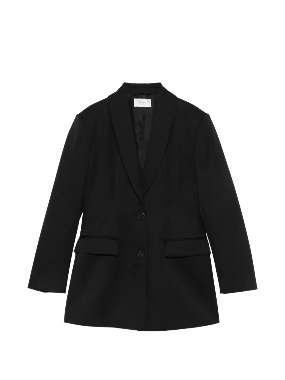 The Row Bettina single-breasted blazer - Nero