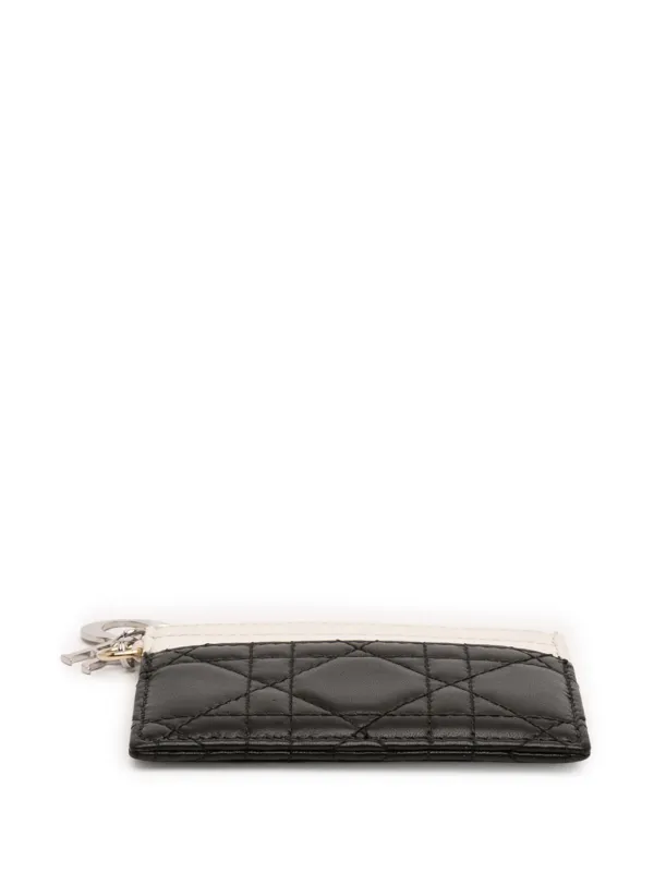 Christian Dior Pre-Owned 2024 Bicolor Lambskin Cannage Lady Dior