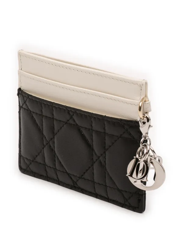 Christian Dior Pre-Owned 2024 Bicolor Lambskin Cannage Lady Dior