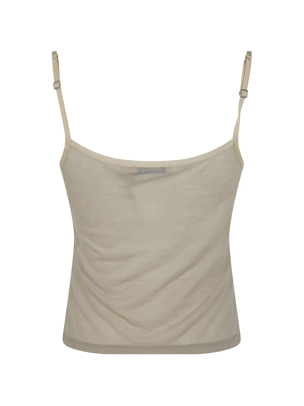 Paloma Wool Nasem semi-doorzichtige hemd tanktop Beige