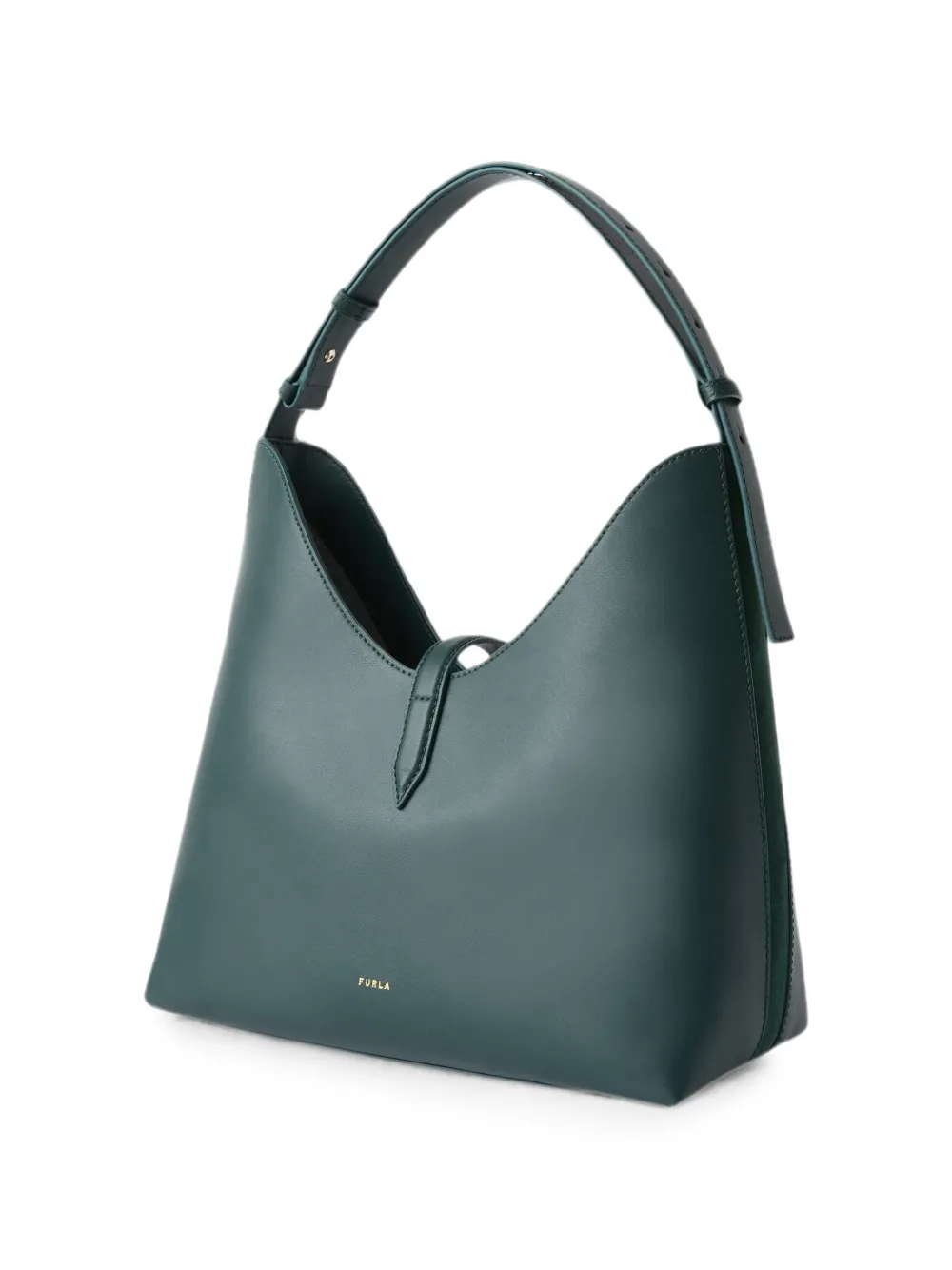 Furla Leren schoudertas Groen