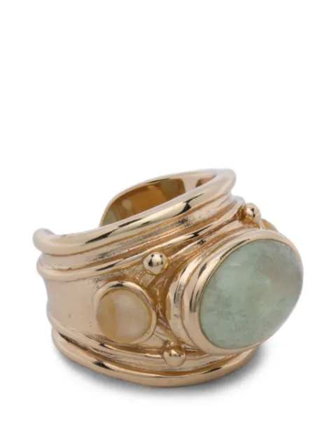 Gas Bijoux Simone stone-embellished layered rings
