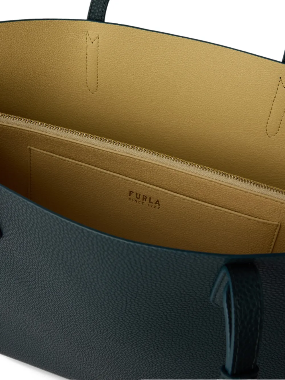 Furla Grote Ava leren shopper Groen