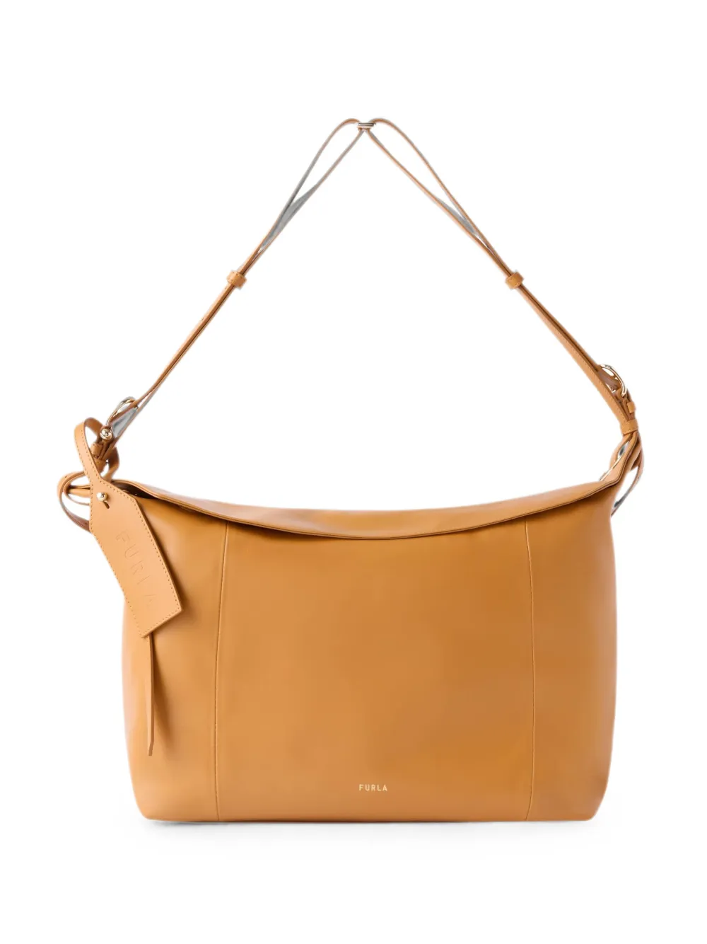 Furla Borsa a spalla grande in pelle - Marrone