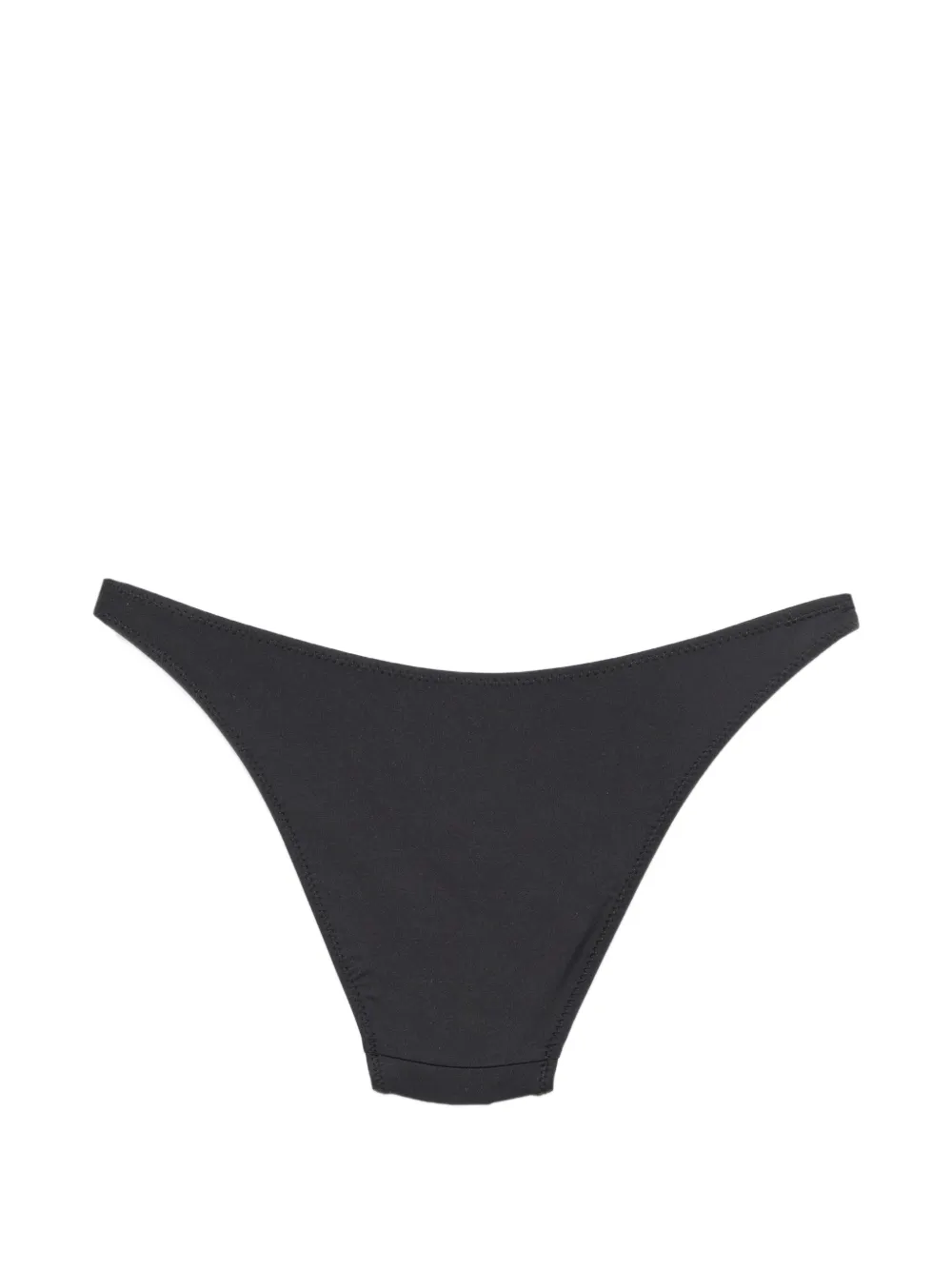 Frankies Bikinis Harper bikinislip met V-voorkant Zwart