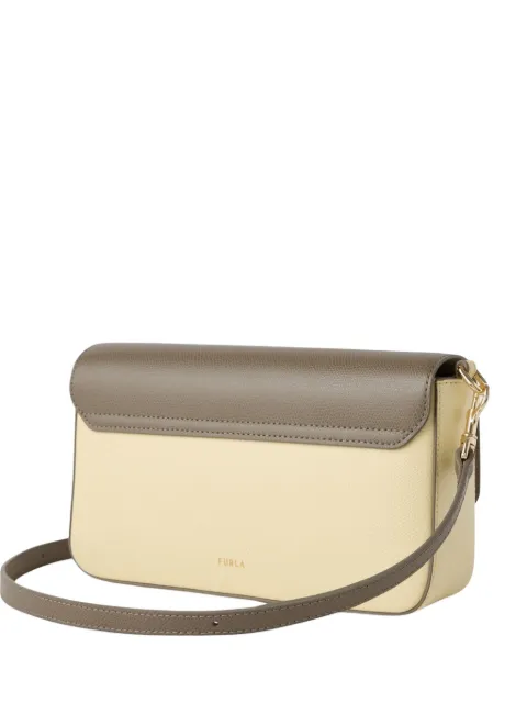 Furla bolsa crossbody pequeña con diseño de dos tonos