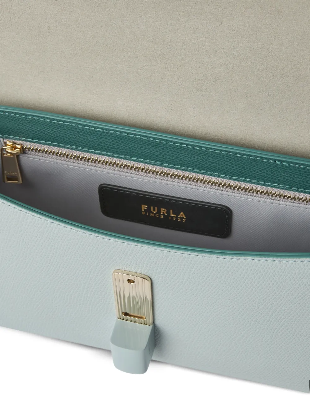 Furla Kleine tweekleurige crossbodytas Groen