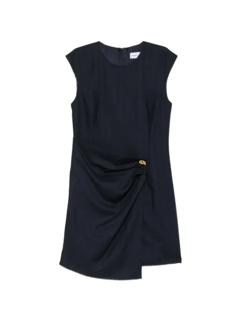 Marella draped asymmetric mini dress