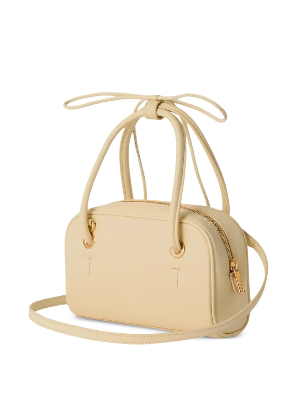 Furla Dome leren shopper Geel