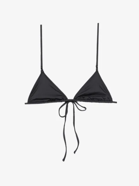 Frankies Bikinis Elena triangle tie-fastening bikini top