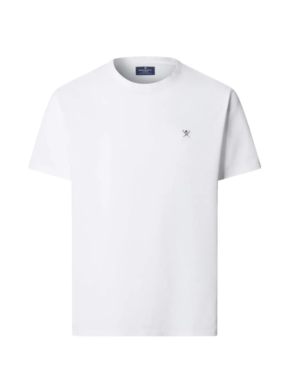 Hackett London embroidered-logo T-shirt - Bianco