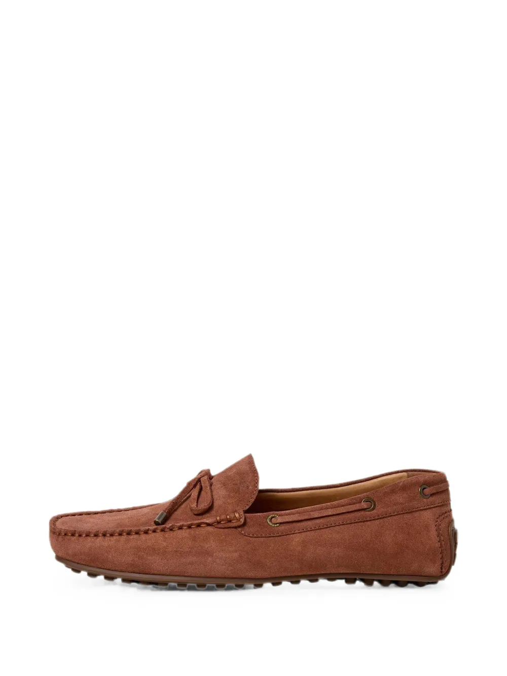 Hackett London Schnürschuhe aus Wildleder - Braun