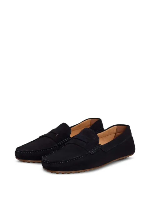Hackett London Driver Saddle suede loafers