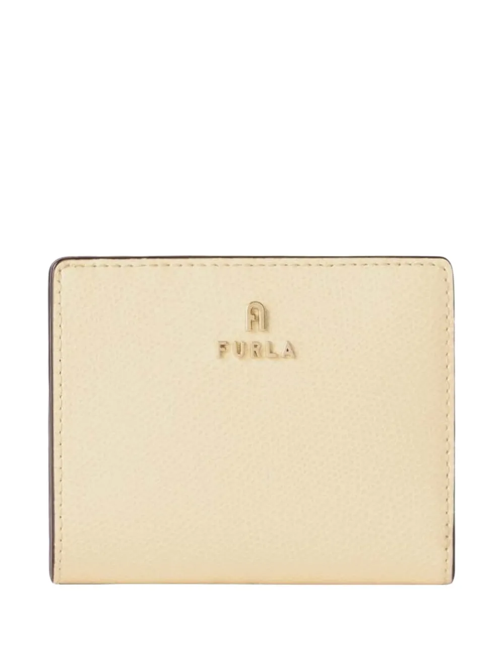 Furla S Camelia grained-leather wallet - Toni neutri