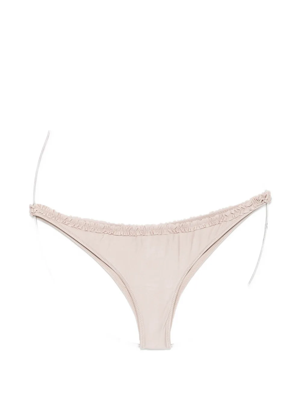 Frankies Bikinis Kate ruffled bikini bottoms - Toni neutri