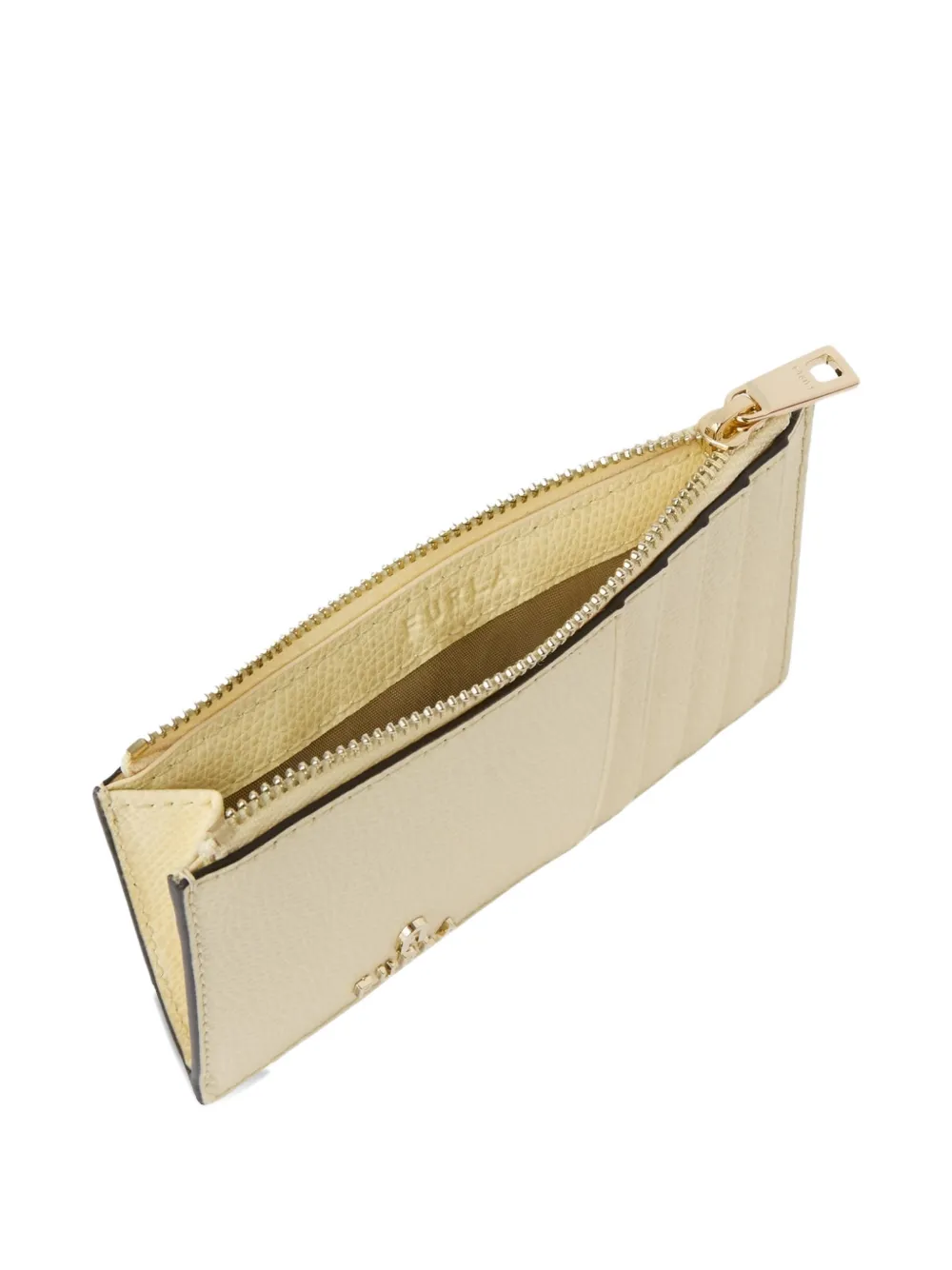 Furla Camelia leren portemonnee Beige