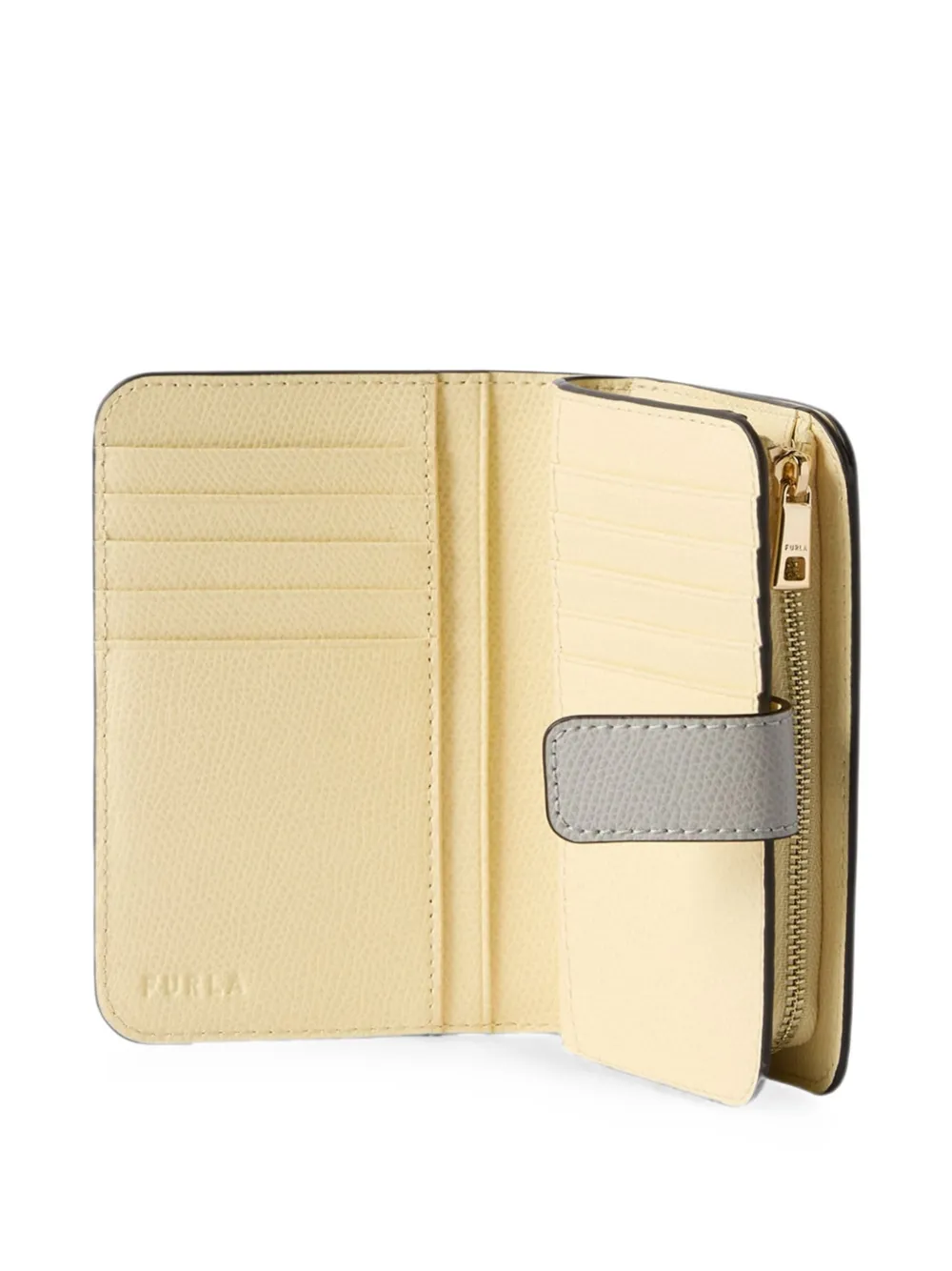 Furla Camelia compacte portemonnee Grijs