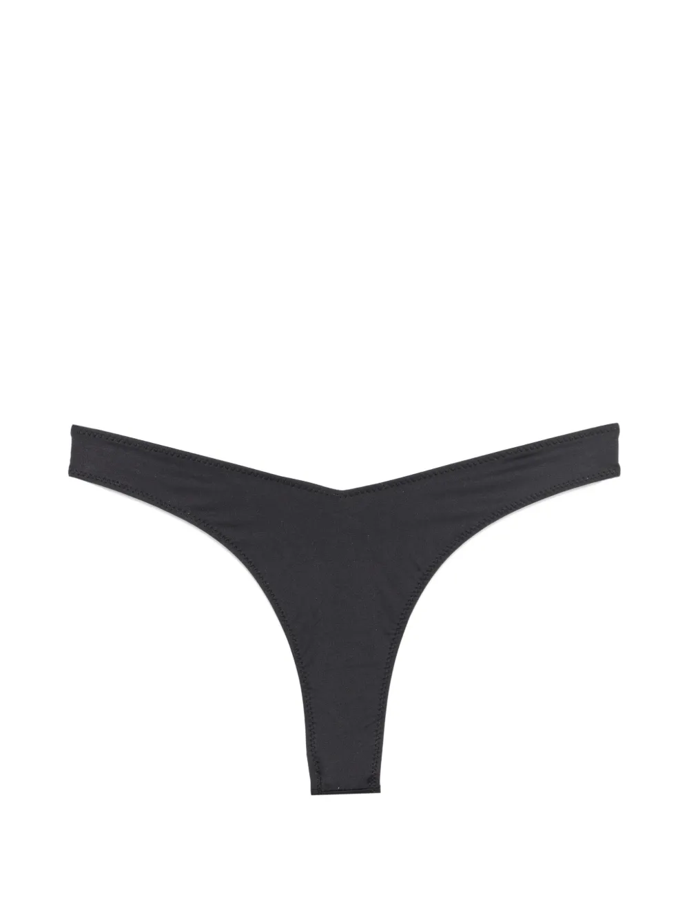 Frankies Bikinis Brittany V-front bikini bottoms - Nero